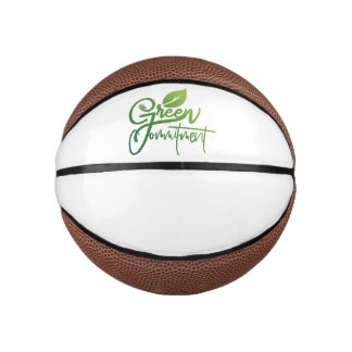 Green Commitment Mini Basketball