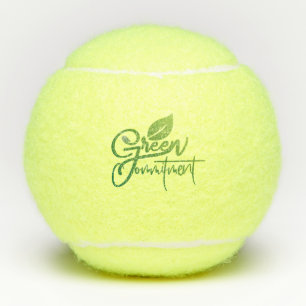 Green Commitment  Tennis Balls