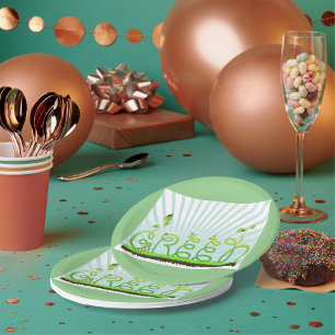 Green Concept Paper Plates