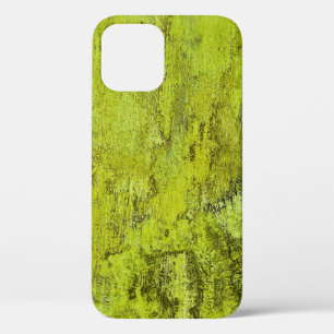 Green concreteabstract, art, home decor, backgroun iPhone 12 case
