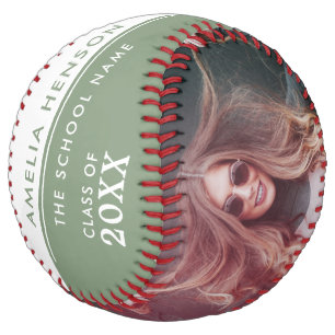 Green Congratulations Grad Graduation 2 Photo Softball