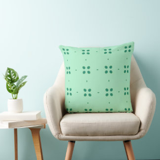 Green Cool Canvas Cushion