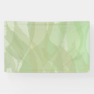 Green, cool, trendy watercolor abstract pattern banner