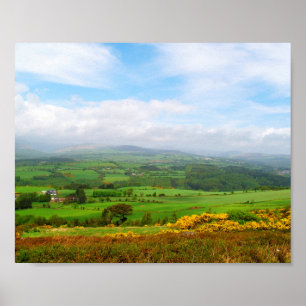Green Countryside Poster