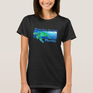 Green Cove Springs Florida Swimming Sea Turtle T-Shirt