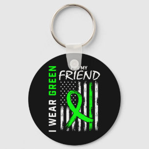 Green Cp Friend Kidney Disease Cerebral Palsy Awar Key Ring