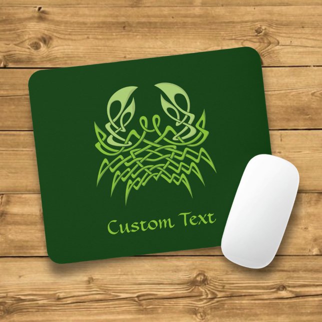 Green Crab Celtic Knot Mouse Mat (Creator Uploaded)