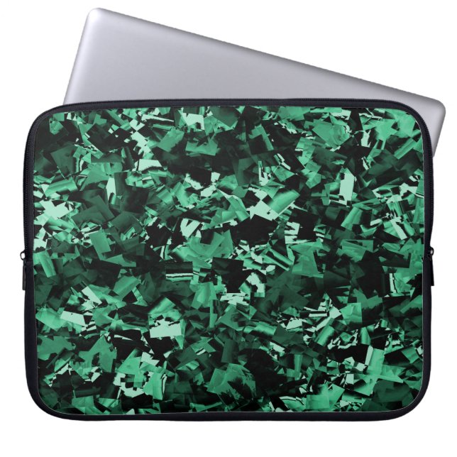 Green Craze... Laptop Sleeve (Front)
