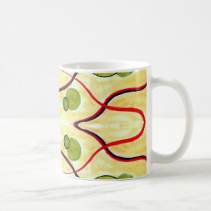 Green Cream Float Mug