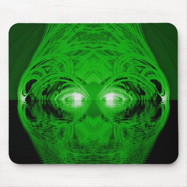 Green Creature of the Lake Mouse Mat (Front)