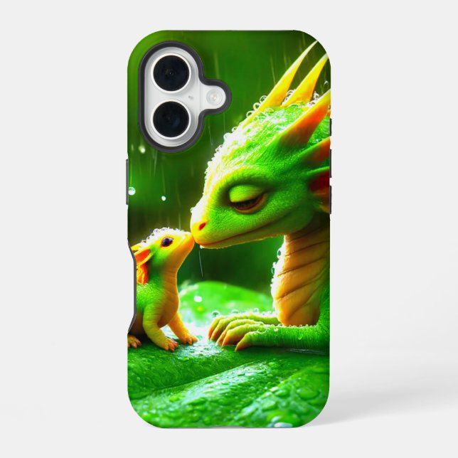 Green Creatures Phone Case (Back)