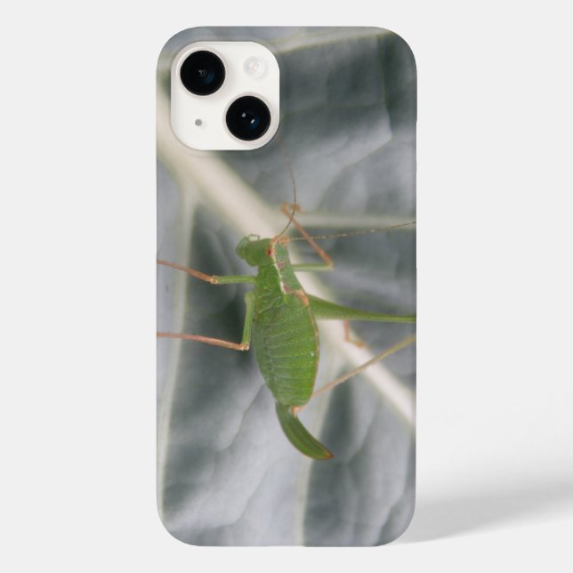 Green Cricket Macro Case-Mate iPhone Case (Back)