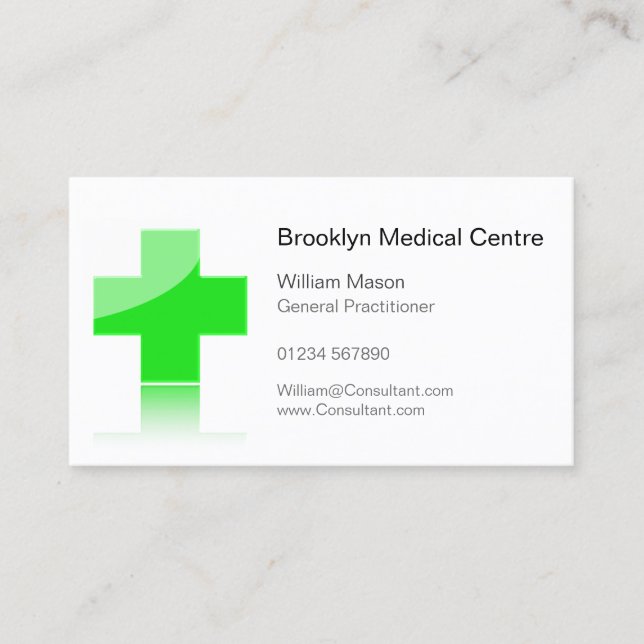 Green Cross Healthcare Medical Centre - Bus Card (Front)