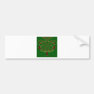 Green Crown Bumper Sticker