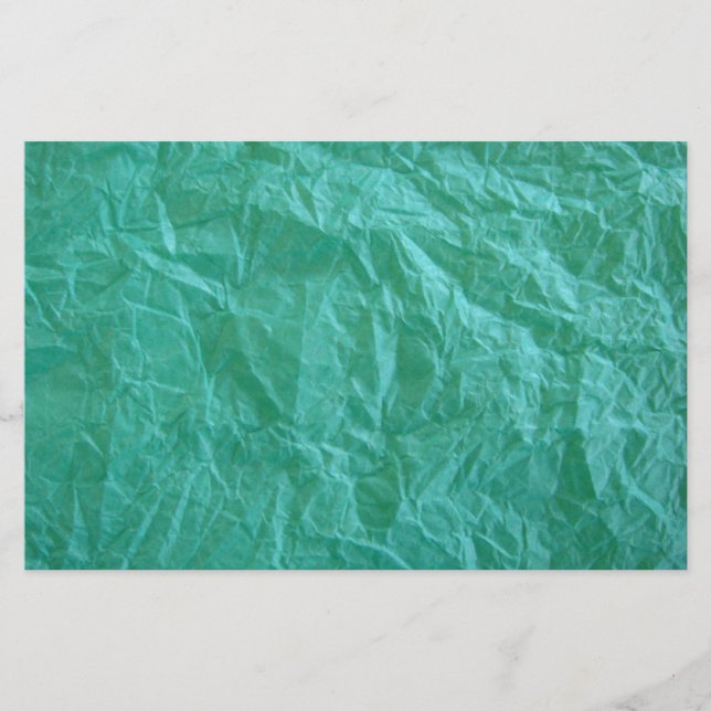 Green Crumpled Paper (Front)
