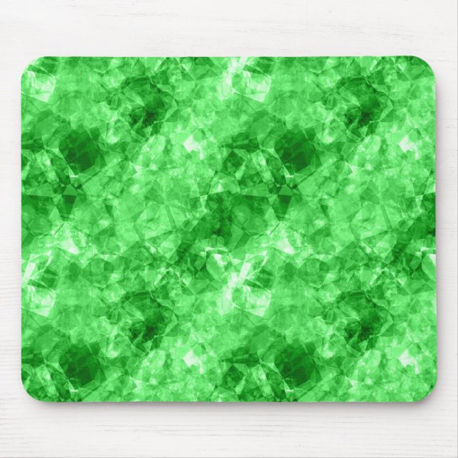 Green Crumpled Texture Mouse Mat (Front)