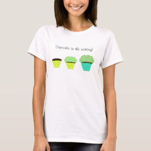Green Cupcake in the Making T-Shirt