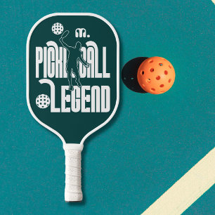 Green Custom Monogram Pickleball Legend Pickleball Paddle
