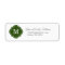 Green Custom Personalised Monogram
