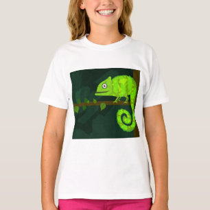 Green cute chameleon T-Shirt