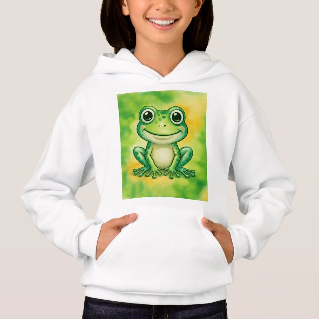 Green cute frog (Front)