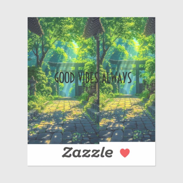 GREEN CUTE STICKER (Sheet)