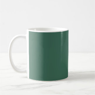 Green Cyan Coffee Mug