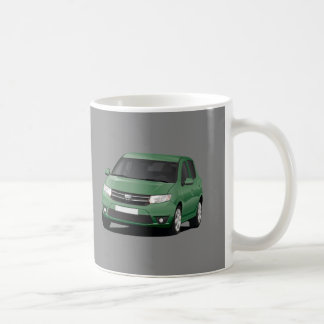 Green Dacia Sandero 2 x image Coffee Mug