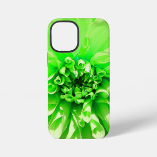 Green Dahlia Flower iPhone 12 Mini Case