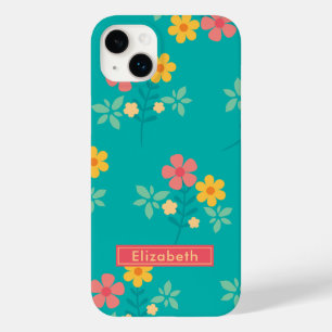 Green Daisy Vintage Bouquet Case-Mate iPhone 14 Plus Case