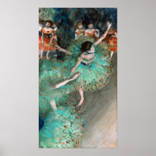 Green Dancer (Danseuse Verte) Edgar Degas Poster