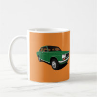 Green Datsun Bluebird 1600 (510), two images