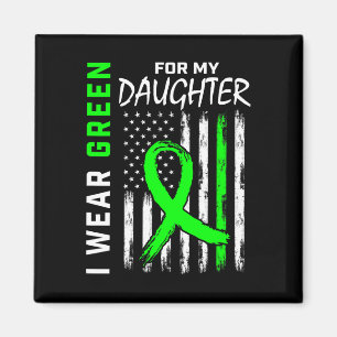 Green Daughter Cerebral Palsy Kidney Disease Aware Magnet