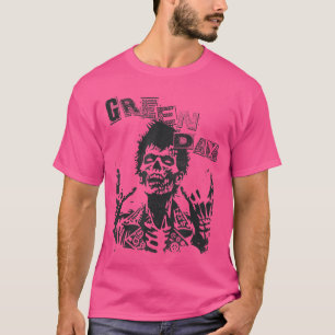Green Day Billie Joe Zombie vintage girl T-Shirt