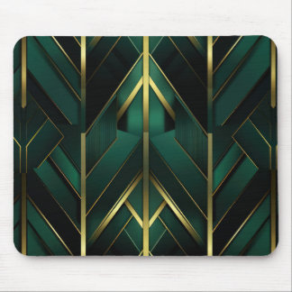 Green Deco Mouse Mat