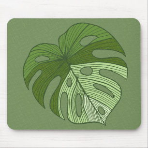 Green Denim Mouse Mat
