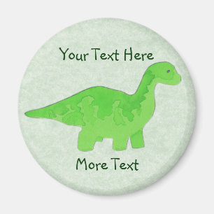Green Dino Magnet