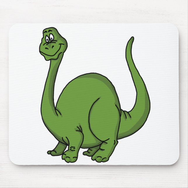 Green Dino Mouse Mat (Front)