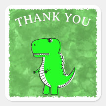 Green Dino Watercolor Baby Shower 