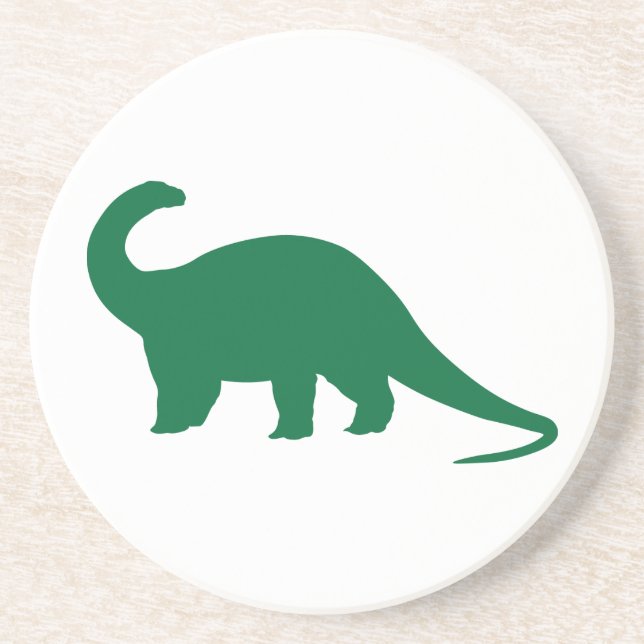 Green Dinosaur Coaster (Front)