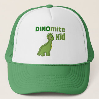 Green Dinosaur Dinomite Trucker Hat