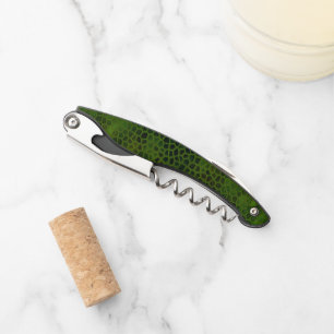 Green Dinosaur Hide Corkscrew