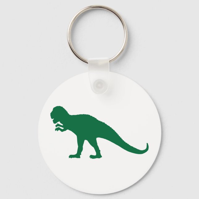 Green Dinosaur Key Ring (Front)