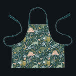 Green Dinosaur Pattern Apron<br><div class="desc">Check out this design featuring a green dinosaur pattern.</div>