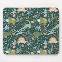 Green Dinosaur Pattern
