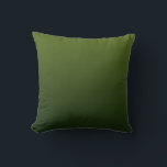 Green Dipped Modern Trendy Decor Cushion<br><div class="desc">Custom Pillow.</div>