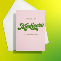 Green Disco Lettering Mediocre Congratulations