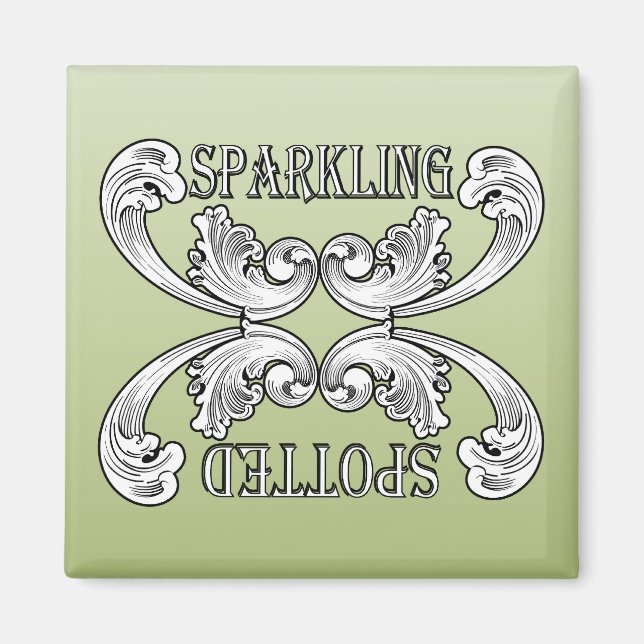 Green Dishwasher Magnet For Clean and Dirty Dishes (Front)