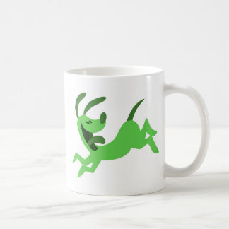 Green Dog Mug
