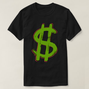 Green Dollar Sign T-Shirt
